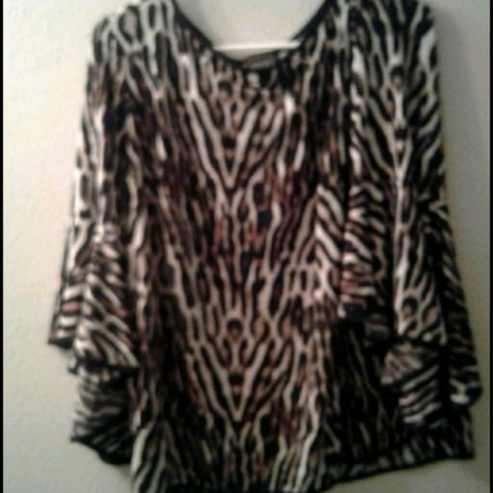Plus Size Ladies Top Leopard FINAL SALE ITEM  Top XL
